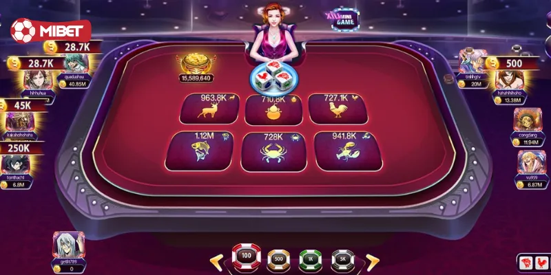 Hướng dẫn cách chơi bầu cua livestream