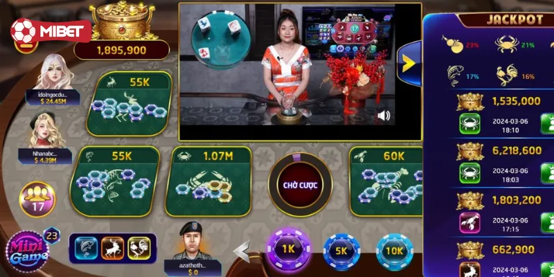 Chiến lược chinh phục bầu cua livestream